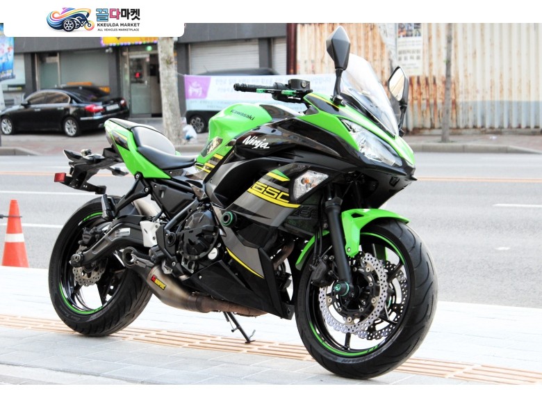 가와사키 닌자 650 ABS 2018년식 중고오토바이매입 전문 / 가와사키 닌자650R ABS 아크라 풀 구변완료 2채널 블박 / 대차 환영 / 무이자 카드 할부