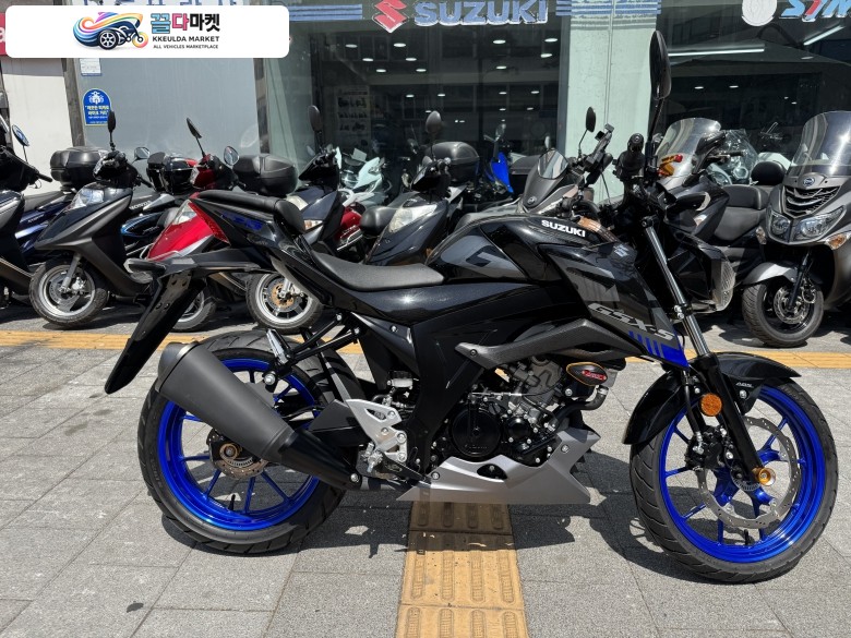 스즈끼 GSX S 125 ABS 2021년식 민트급 GSX S125에 주인이 되어주세요