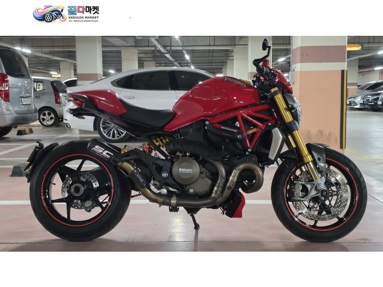 두카티 몬스터 1200 S 2015년식 2015 몬스터1200S 24,000km 급매 대차는 레플리카만