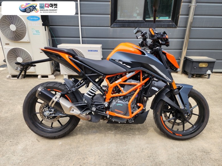 KTM 390 듀크 2023년식 사용검사 완료 SLBIKE 2023년식 KTM 듀크 390 신차급 판매