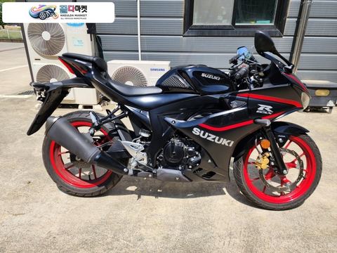 스즈끼 GSX R 125 ABS 2025년식 SLBIKE 2025년식 스즈키 GSX-R125 맷블랙 판매