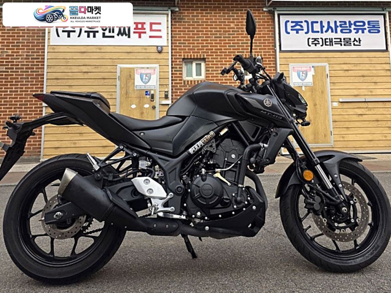 야마하 MT 03 2022년식 mt03/22년식/4,668km/순정/블랙박스