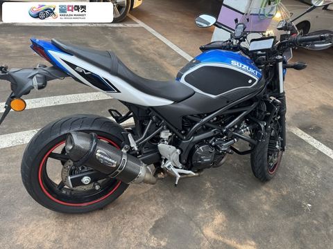 스즈끼 SV 650 2018년식 SV650 저키로 6600km 요시무라 구변, 상태A급
