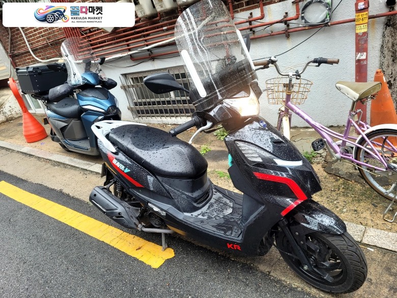 KR/S&T/효성 비버 125 V 디럭스 2019년식 KR 비버 125V 디럭스