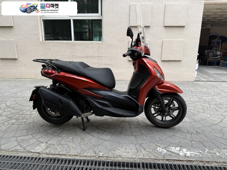 피아지오 비버리 400 S 2022년식 비버리400 22년식 주황색 판매합니다.
