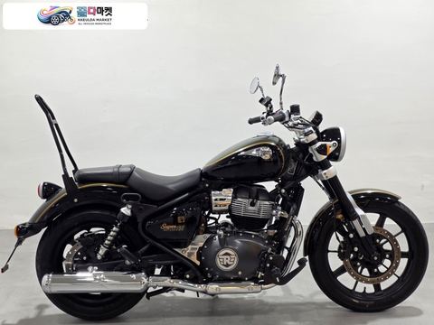 로얄엔필드 슈퍼 메테오 650 2025년식 (전국무료배송) 1인신조 25년식 로얄엔필드 슈퍼메테오650 신차급 차량 판매/대차
