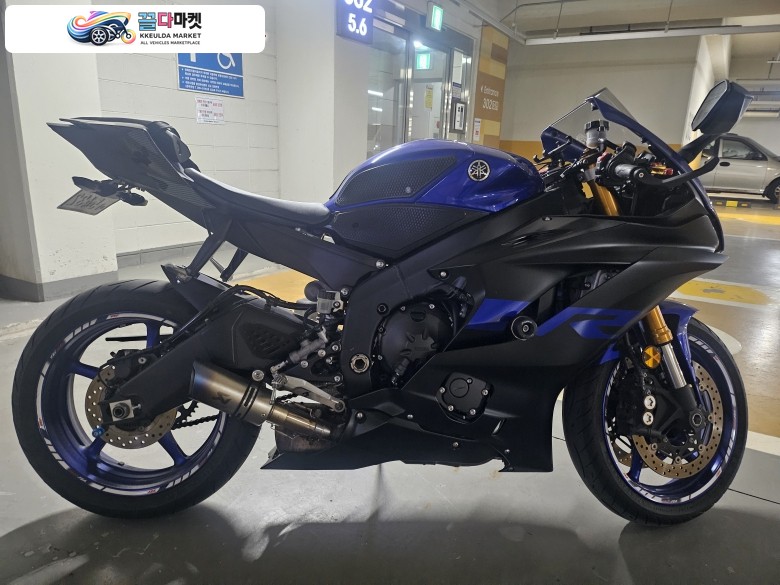 야마하 YZF R6 2019년식 짧은 주행거리 무사고 개인차량 입니다.(폐지전)