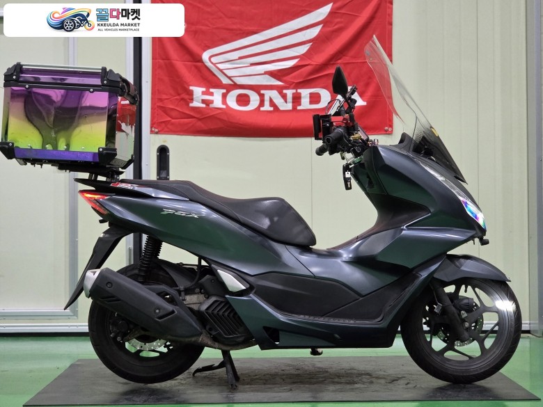혼다 PCX 125 ABS 2021년식 혼다 PCX125 ABS 21년식 탈레스만 안개등 구변완 최저가 판매합니다