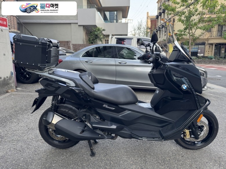 BMW C 400 GT 2022년식 엔진오일교환 완료, 옵션: 블박,탑케이스,카울가드,휴대폰거치대