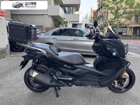 BMW C 400 GT 2022년식 엔진오일교환 완료, 옵션: 블박,탑케이스,카울가드,휴대폰거치대