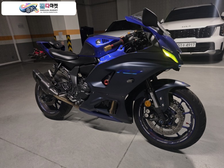 야마하 YZF R7 2022년식 Yzf R7 22년식 블루