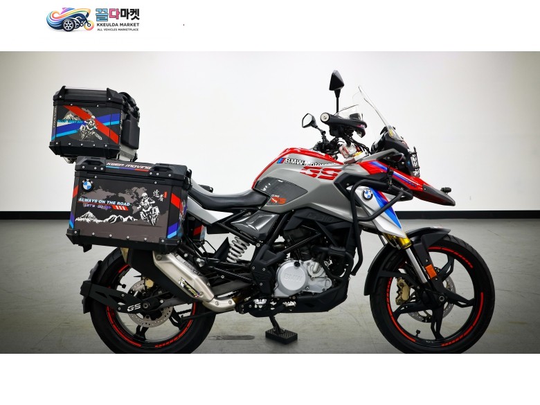 BMW G 310 GS 2018년식 [ 매버릭바이크 ] / 3박스 장착된 실속형 어드벤처 BMW G310GS 판매합니다.