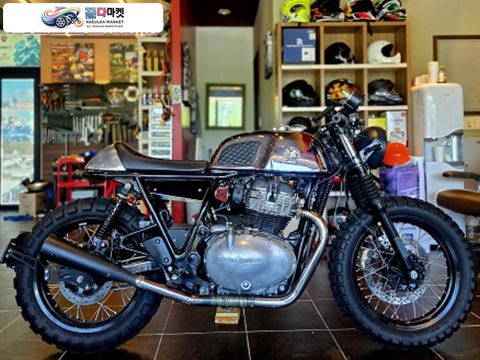 로얄엔필드 컨티넨탈 GT 650 2021년식 컨티넨탈gt 풀커스텀 판매합니다