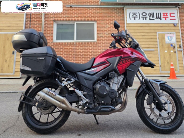 혼다 CB 500 X 2018년식 cb500x/2018년식/35,397km/3박스/익실구조변경완료/카플레이