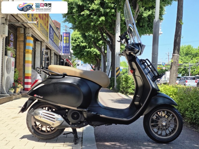 베스파 스프린트 S 125 TFT 2022년식 [수원동문모터스] 베스파 스프린트125 TFT 계기판 모델 판매합니다