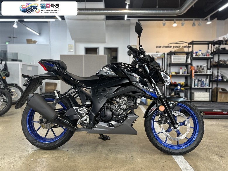 스즈끼 GSX S 125 ABS 2021년식 [모터랙] GSX-S125 2021년 1.6만km 무사고 지넷 블랙박스 GSXS GSXS125