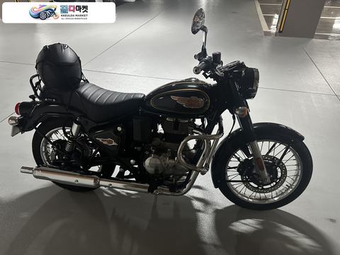 로얄엔필드 불렛 350 2024년식 로얄엔필드 뷸렛350 팝니다.
