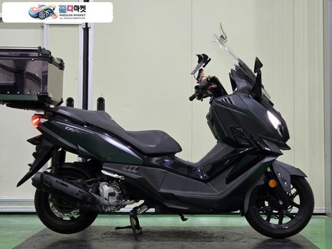 SYM 크루심 125 ABS 2025년식 SYM 크루심알파125 신형 25년식 페이스리프트차량 2만km 최저가 판매합니다