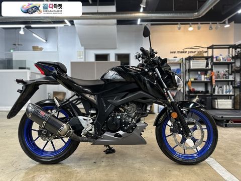 스즈끼 GSX S 125 ABS 2021년식 [모터랙] GSX-S125 블랙박스 요시무라 구변 GSXS GSXS125