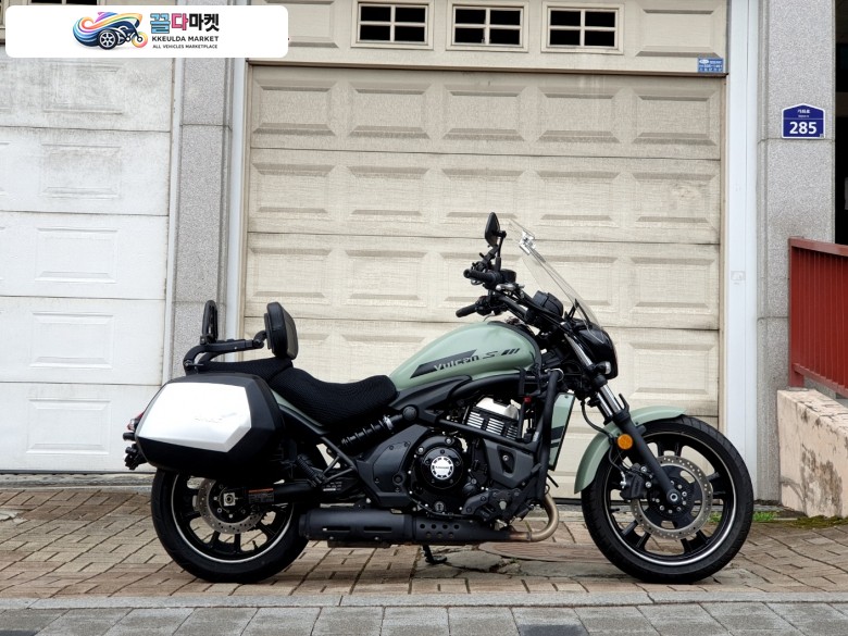 가와사키 발칸 S 650 ABS 2023년식 몽키바이크 - 23년식 가와사키 발칸 S650 ABS (S+급!무사고!1만4천실키로!옵션다수!점검완료!) 오토바이매입!대차가능!전국바이크매입!
