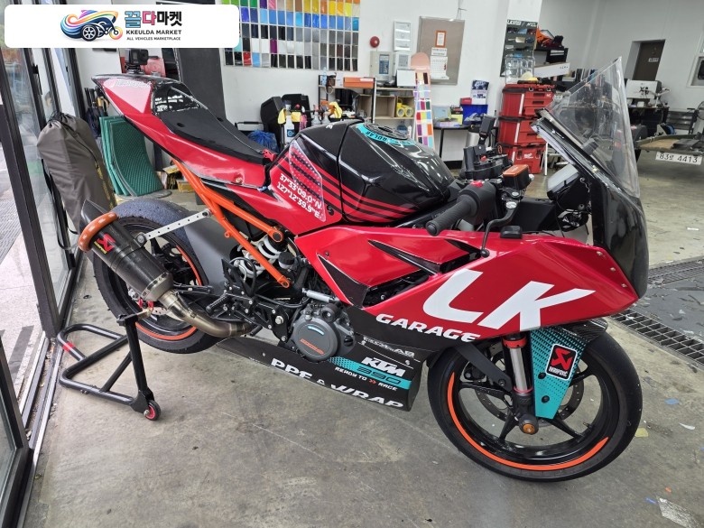 KTM RC 390 2022년식 RC390 서킷&공도용 팝니다 350