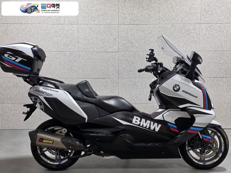 BMW C 650 GT 2018년식 (전국무료배송) 18년식 BMW C650GT 아크라포빅 머플러 차량 판매/대차
