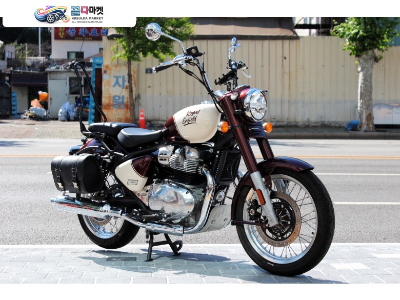 로얄엔필드 클래식 650 2025년식 중고오토바이매입 전문 / 로얄엔필드 클래식650 1인신조 무사고 1900km 25년식 판매 / 대차 환영 / 무이자 카드 할부