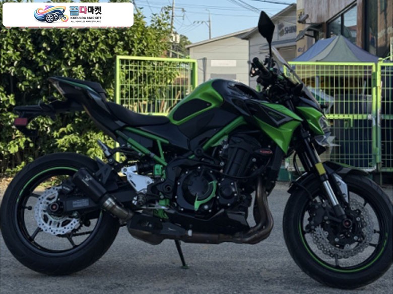 가와사키 Z 900 ABS 2022년식 가와사키 Z900abs 22년식 익실구변완료차량 판매합니다