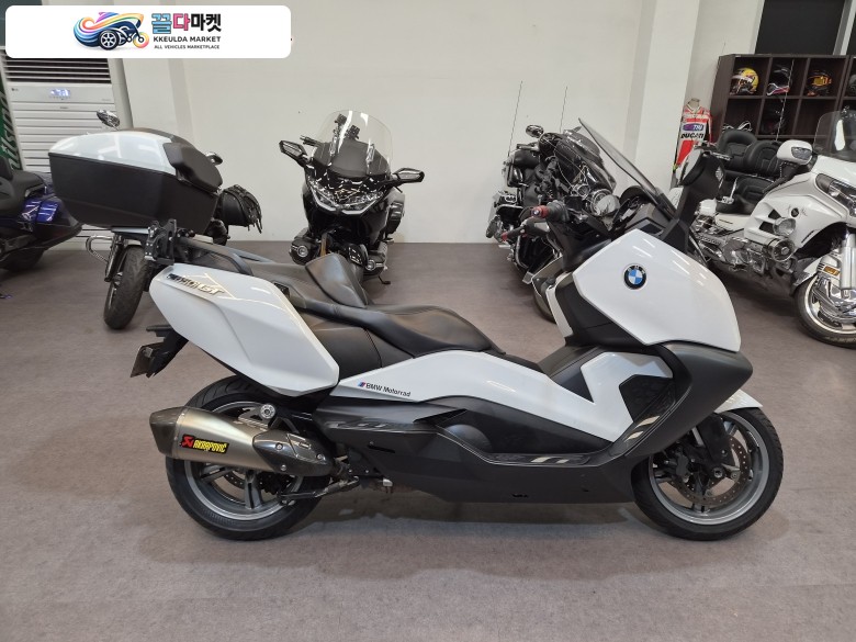 BMW C 650 GT 2017년식 깔끔한 화이트컬러 C650GT입니다
