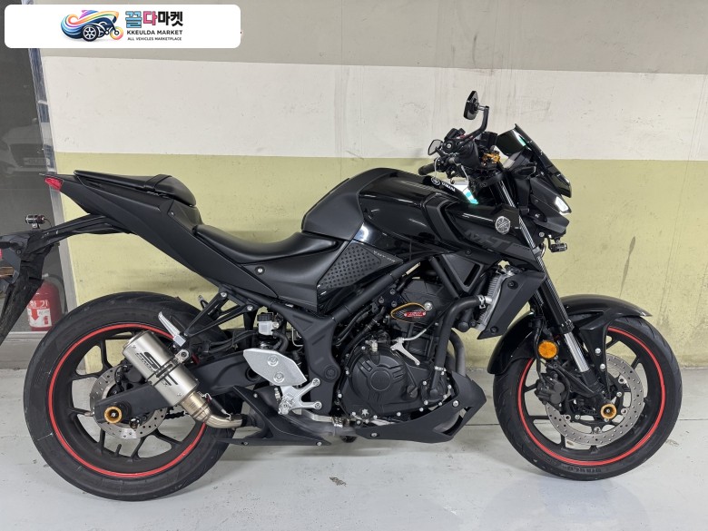 야마하 MT 03 2020년식 (개인) 2020년식 야마하 MT03 블랙 1.8만KM