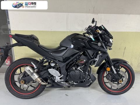 야마하 MT 03 2020년식 (개인) 2020년식 야마하 MT03 블랙 1.8만KM