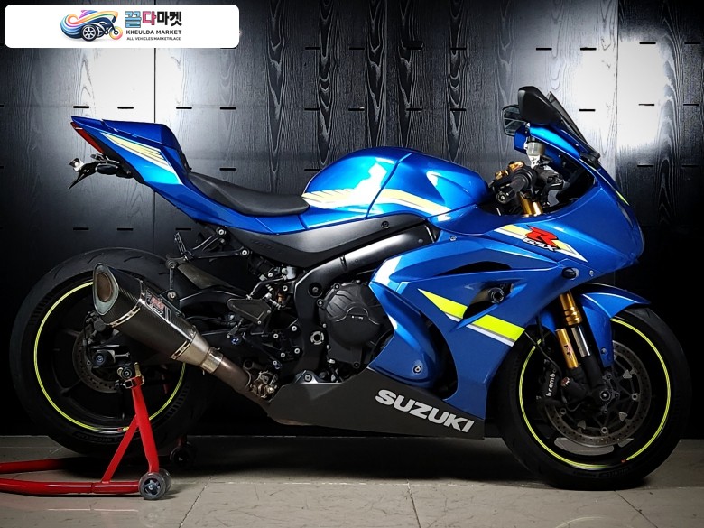 스즈끼 GSX R 1000 R ABS 2017년식 정품 요시무라 슬립온 배기 구변완료, 관리잘된 깔끔한 스페셜 색상 차량