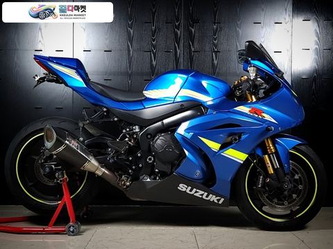 스즈끼 GSX R 1000 R ABS 2017년식 정품 요시무라 슬립온 배기 구변완료, 관리잘된 깔끔한 스페셜 색상 차량