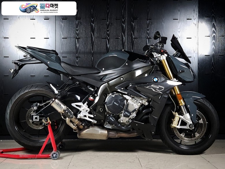 BMW S 1000 R 2017년식 오스틴 레이싱 슬립온 배기 구변완료, 짧은 주행거리, 귀한 카탈라노 그레이 색상 차량