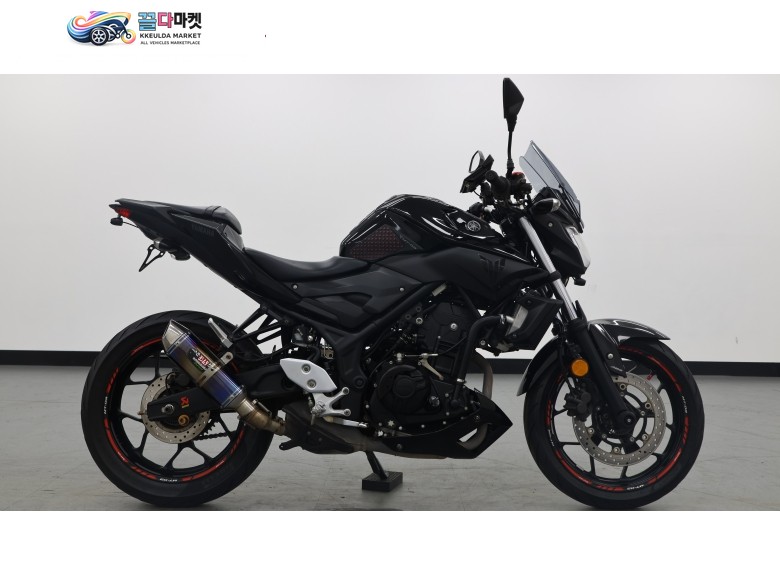 야마하 MT 03 2017년식 [ 매버릭바이크 ] 야마하 MT-03 / 30,000km 주행한 요시무라 머플러(구조변경 완료) 판매합니다.