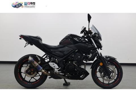 야마하 MT 03 2017년식 [ 매버릭바이크 ] 야마하 MT-03 / 30,000km 주행한 요시무라 머플러(구조변경 완료) 판매합니다.
