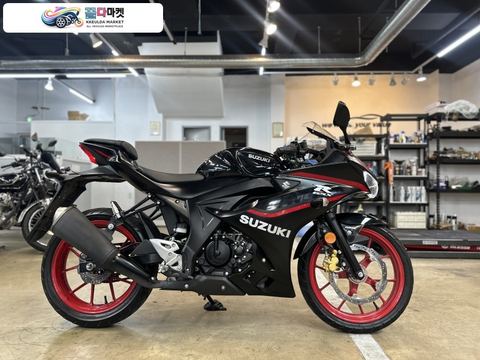 스즈끼 GSX R 125 ABS 2024년식 [모터랙] GSX-R125 ABS 2024년 지넷 2채널 블랙박스 무선충전 거치대 신차급