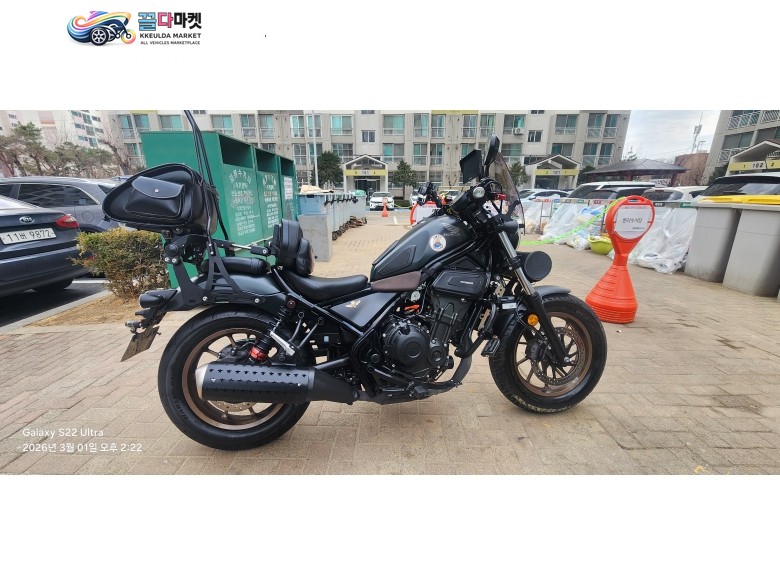 혼다 레블 500 2024년식 레블500 그동안 즐거웠어