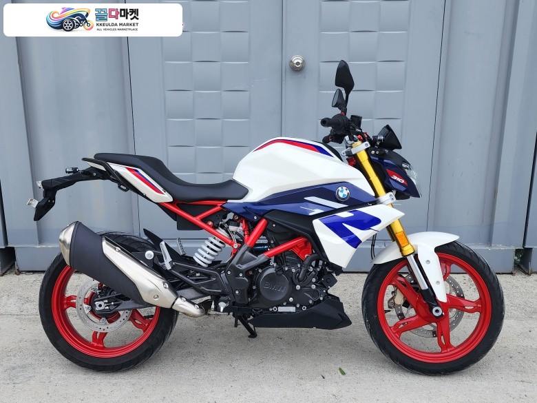 BMW G 310 R 2022년식 BMW G310R A급 짧은키로수 지넷PRO블랙박스 좋은가격