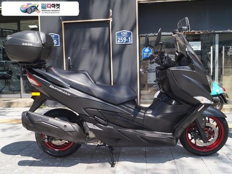 스즈끼 버그만 400 ABS 2018년식 [복지모터스]  주행거리 25190km  / 옵션 / 대차 카드가능