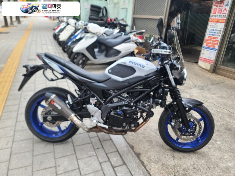 스즈끼 SV 650 2017년식 유성바이크   전차종 매입가능   대차 가능  깔끔  합니다  최상급 차량