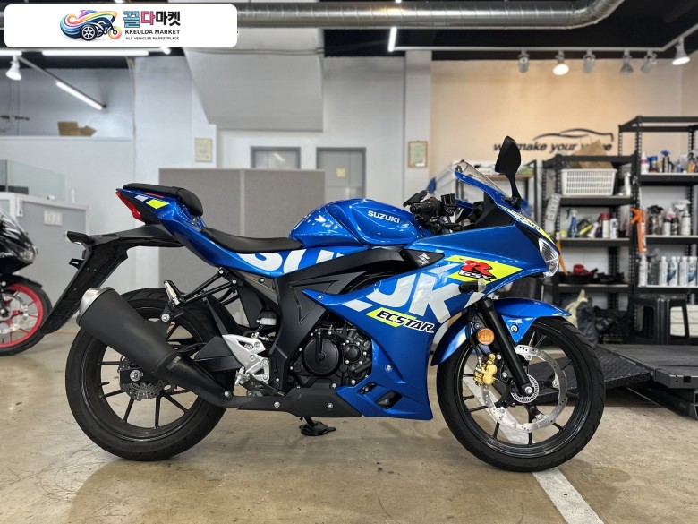 스즈끼 GSX R 125 ABS 2023년식 [모터랙] GSX-R125 ABS 23년 1천KM 무사고 1인 신조 GSXR