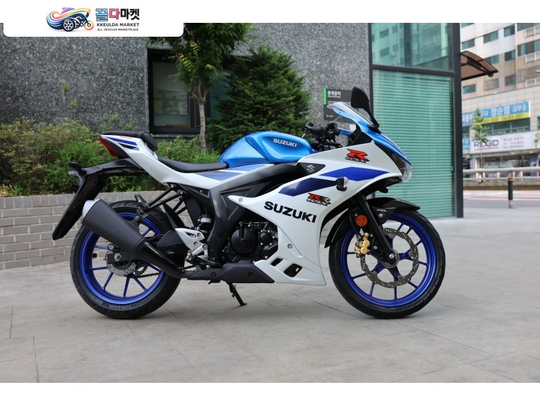 스즈끼 GSX R 125 ABS 2025년식 2025년식 스즈키 GSX-R125 2채널 블박 차량 판매합니다