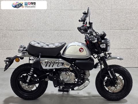 혼다 몽키 125 ABS 2024년식 1인신조 24년식 혼다 몽키125 833km 신차급 차량 판매/대차
