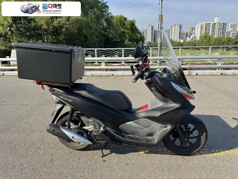혼다 PCX 125 FI 2019년식 혼다 pcx125 19년형 배달풀셋팅 블박튜닝 최상급