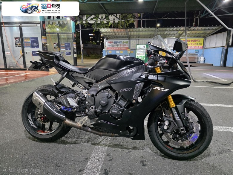 야마하 YZF R1 2019년식 경남 19년 YZF-R1 야마하 R1 아크라구변 풀배기 판매합니다!