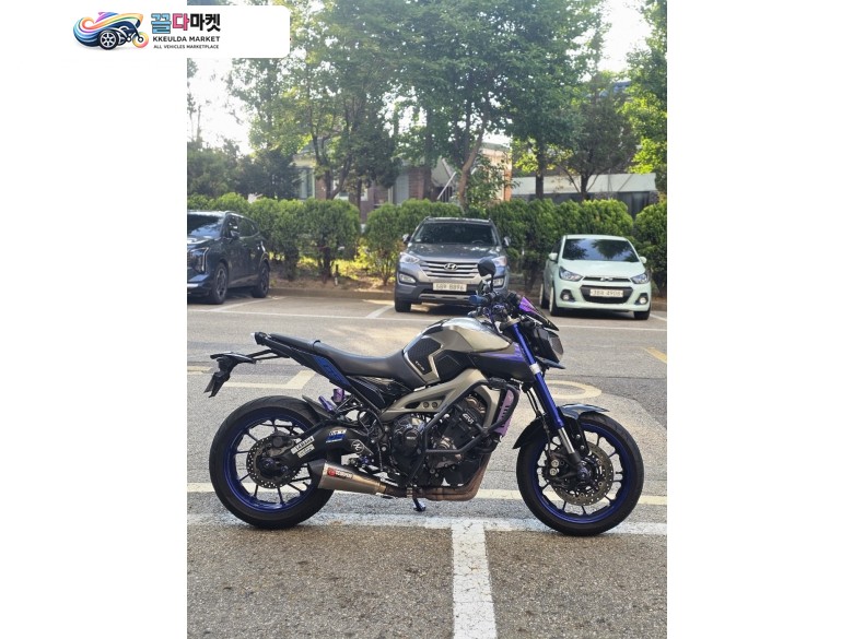 야마하 MT 09 2015년식 2015 mt09 스콜피온(소음기o)구변차량 팝니다