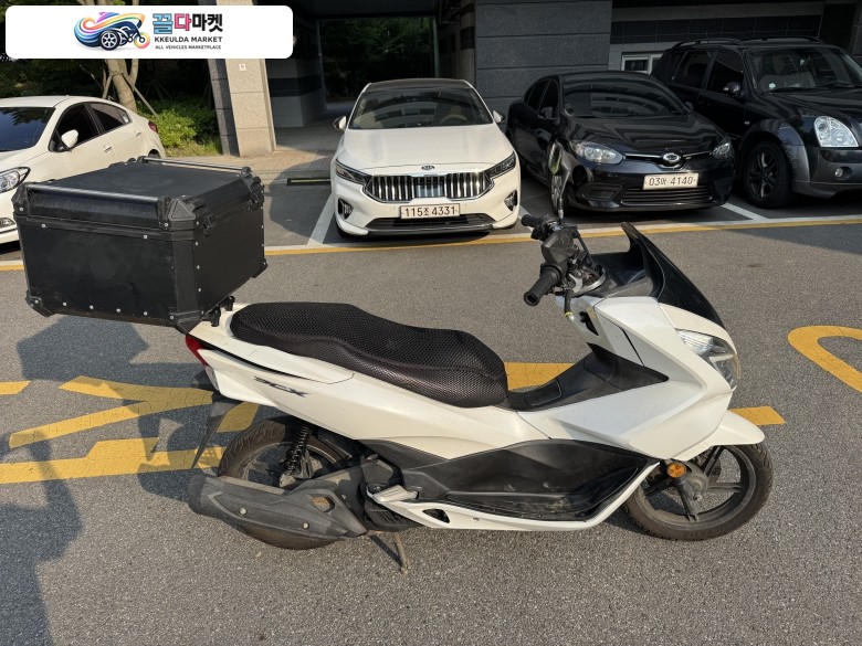혼다 PCX 125 FI 2016년식 혼다 pcx125 16년 가성비차량 화이트컬러