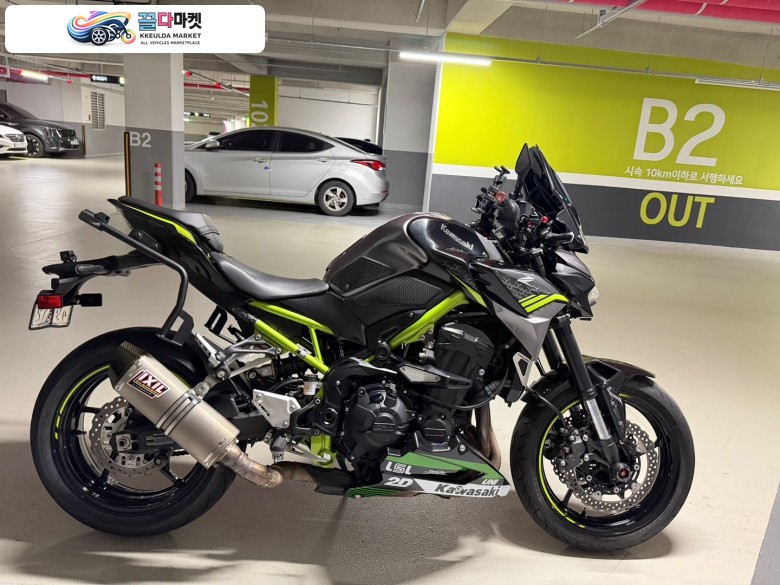 가와사키 Z 900 ABS 2020년식 2020 가와사키 Z900 (로우킷,익실풀배기,사이드박스)