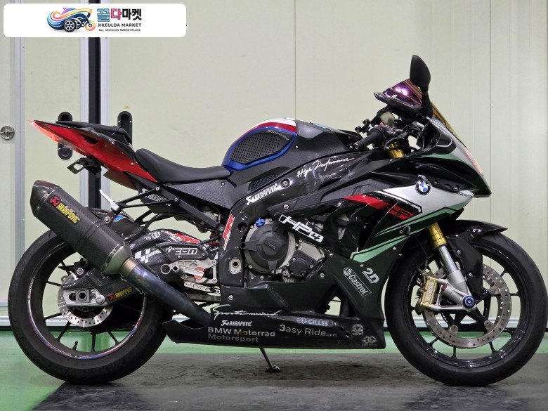 BMW S 1000 RR 2014년식 BMW S1000RR 14년식 아크라포빅 풀배기 구변완료 최저가판매합니다